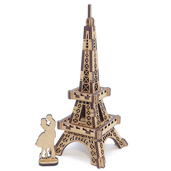 나무 입체퍼즐 에펠탑(1p) DIY 우드 공예 만들기 파리