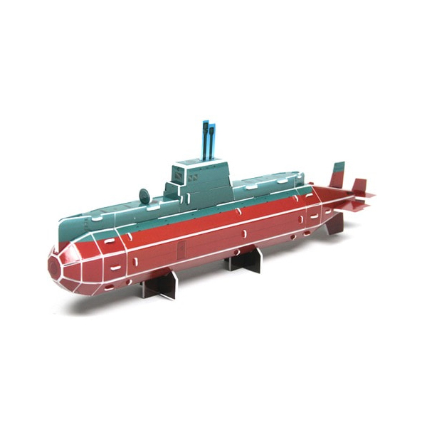 입체퍼즐 잠수함3D 종이퍼즐 모형 만들기함선