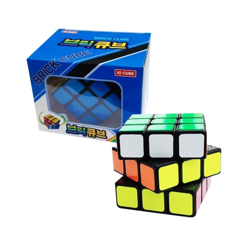 3X3 브릭큐브 (1p) 큐브퍼즐 큐브놀이 두뇌발달